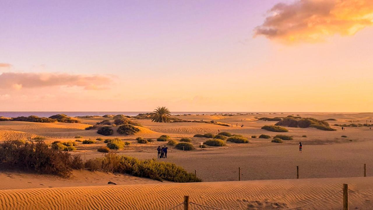 Apartmán Playa Del Ingles, 4 Min A Pie De La Playa Maspalomas  Exteriér fotografie